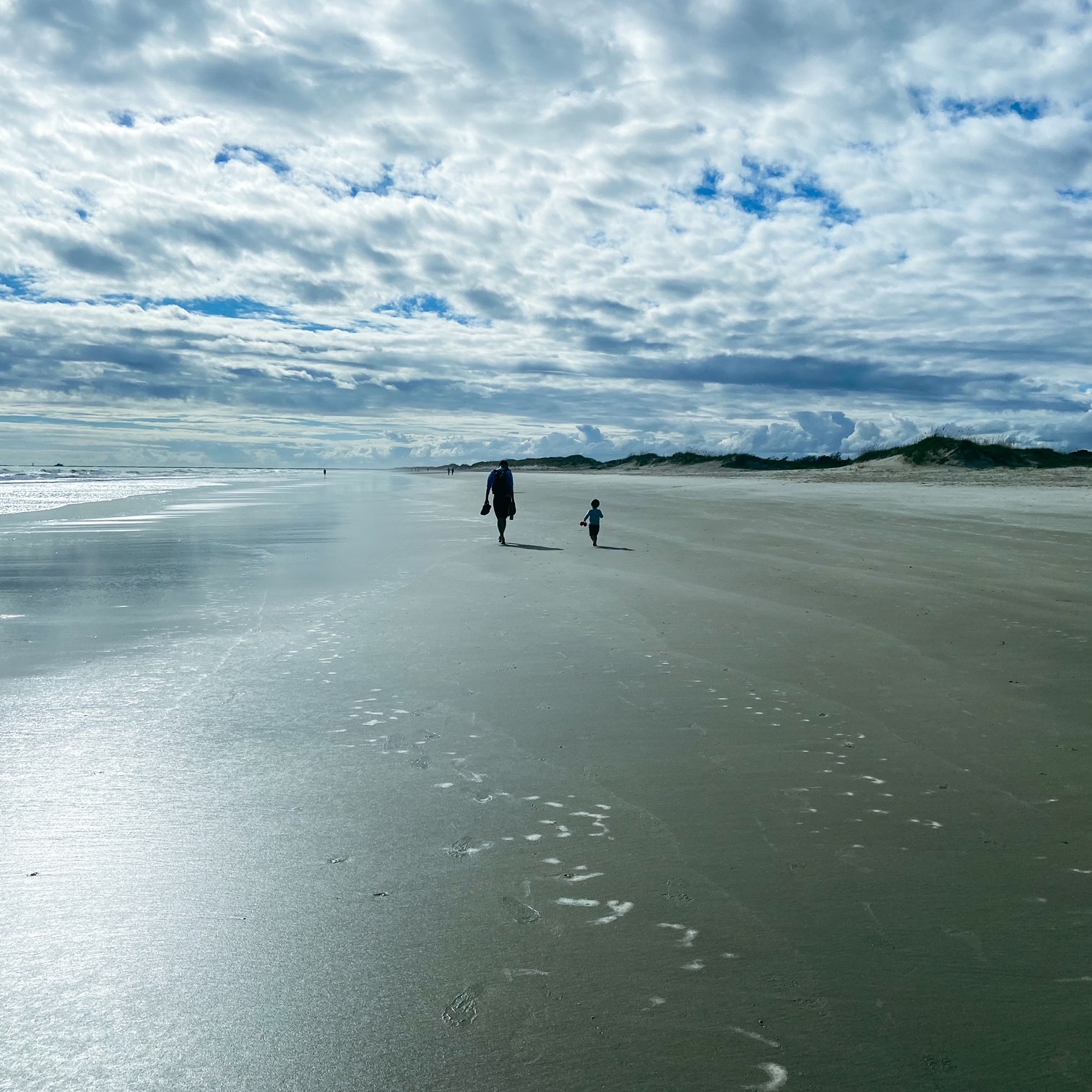 Sunset Beach, NC beach walks
